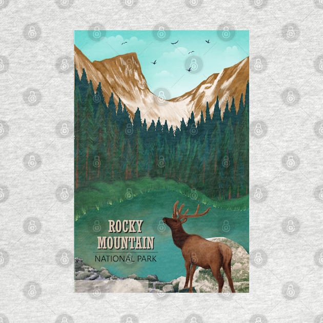 Rocky Mountains - Colorado by Unalome_Designs